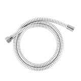 Furtun dus Leziter Strong PVC 1.5m Alb-Cromat Flexibil Racord G1/2