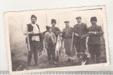 Bnk foto - La vanatoare de iepuri - anii `30-`40, Alb-Negru, Romania 1900 - 1950, Natura