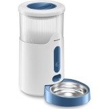 Hranitor Automat Smart PANASONIC pentru Pisici si Caini de talie Mica-Medie, Control din Aplicatie, sistem anti-blocare, dubla alimentare, bol inox, 2