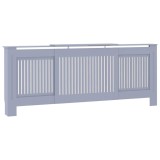 Cumpara ieftin Masca pentru calorifer, gri, 205 cm, lemn prelucrat