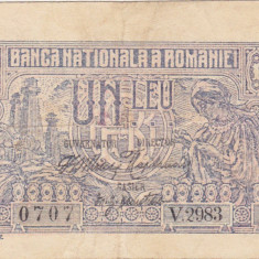 ROMANIA 1 LEU 1915 VF