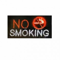 Panou cu leduri 25 x 50 cm &amp;amp;#8211; No Smoking foto