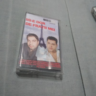 CASETA AUDIO MANELE MI-E DOR DE FRATII MEI ORIGINALA foto