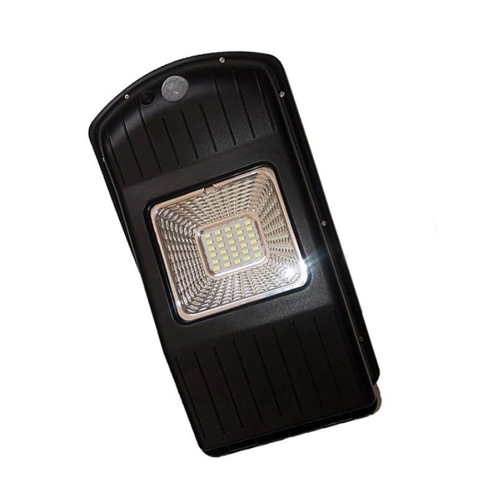 Lampa stradala cu panou solar integrat , putere 30 W , senzor de miscare , senzor de lumina , Premium Quality