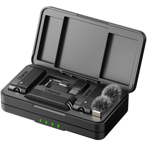 ​Microfon Wireless Universal Ulanzi A100 2-Person Wireless Microphone System A014A