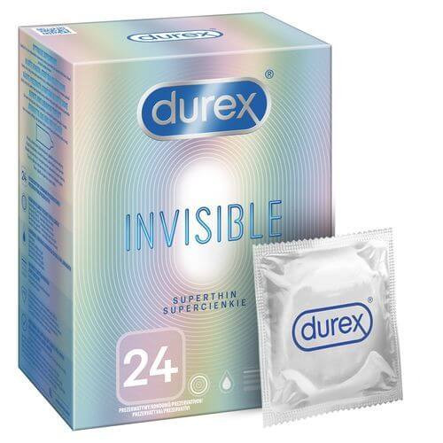 Prezervative Durex Invisible, 24 bucati