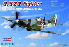 1:72 French D.520 Fighter 1:72 foto