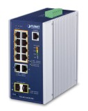 NET SWITCH 8PORT 1000M/IGS-4215-8UP2T2S PLANET