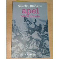 APEL CATRE LICHELE - GABRIEL LIICEANU