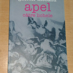 APEL CATRE LICHELE - GABRIEL LIICEANU