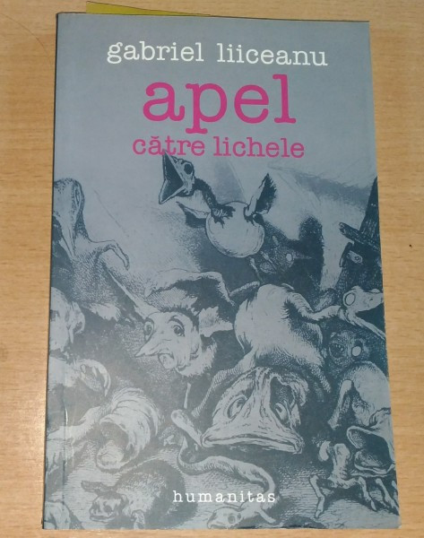 APEL CATRE LICHELE - GABRIEL LIICEANU