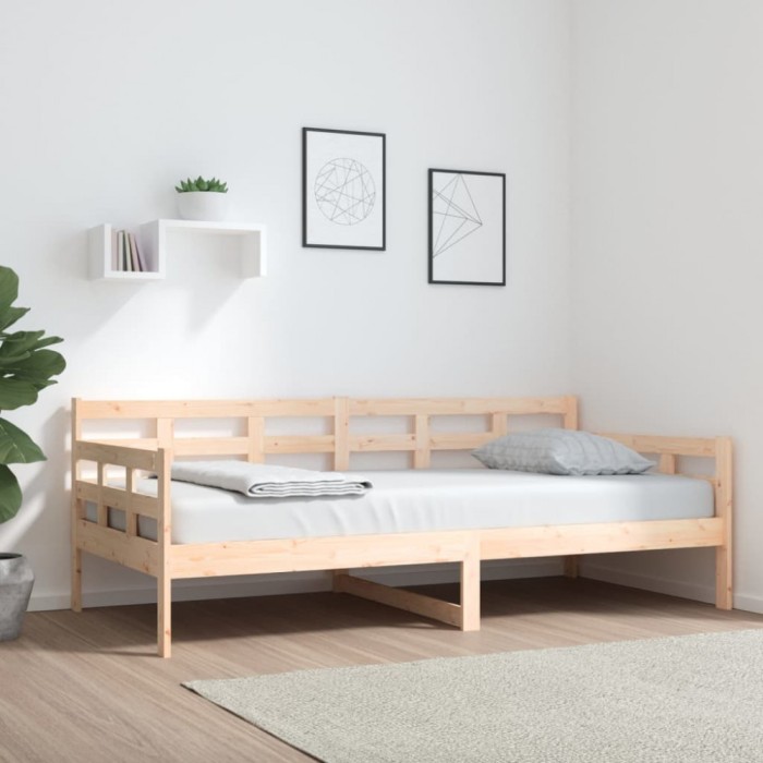 Gossi pat de zi, 90x190 cm, lemn masiv de pin