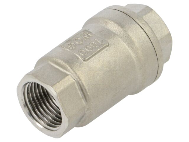 Supapă de retenţie Oţel AISI 316 PTFE PNEUMAT