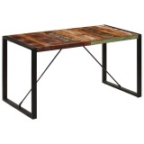 Cumpara ieftin Masa de bucatarie, 140 x 70 x 75 cm, lemn masiv reciclat