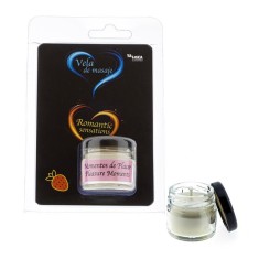 Lumanare de Masaj Aroma Capsuni, 30 ml