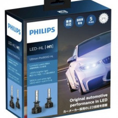 Set 2 Buc Bec Led Philips H1 12/24V 18W ltinon Pro9000 HL Alb 5800K 11258U90CWX2