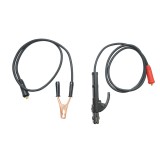 Set cabluri de sudura 12 mm cu cleste electrod si cleste masa Breckner