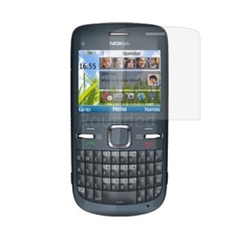 Nokia C3 Protector Gold Plus Beschermfolie foto