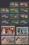 COOK ISLANDS 1978-79 FAUNA MARINA SCOICI SUPRATIPAR COTA MICHEL 75EURO, Nestampilat