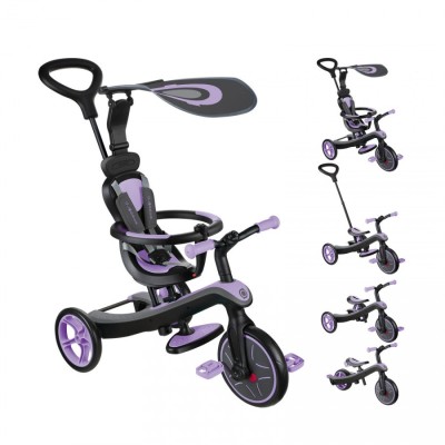 Tricicleta Globber Explorer 4 in 1 violet foto