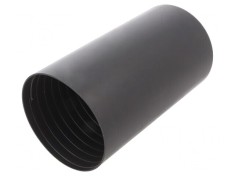 Heat Shrink Cap 76mm Black Polyolefin foto