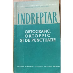 Indreptar ortografic, ortoepic si de punctuatie