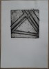 Compozitie - semnat Tulea B. (Tulea Bianca), Abstract, Cerneala, Altul