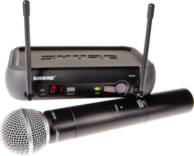 SET MICROFON PROFESIONAL SHURE BETA 58A PGX4,CANTARI LIVE+VALIZA SHURE BONUS! foto