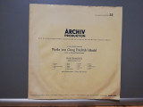 Handel &ndash; Watter Music /Orchetral Concert no 25 (1965/Deutsche/RFG) - VINIL/, Clasica, Deutsche Grammophon