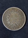 Franța 1849 A &ndash; 5 franci &ndash; monedă de argint #5, Europa