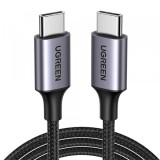 Cablu Date si Incarcare USB-C - USB-C UGREEN US261 (50152), 60W, 2m, Gri