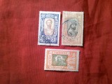 3 Timbre Etiopia 1919 Motive locale 1/2 g 1g si 2g stampilate