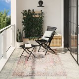 vidaXL Covor ARBIZU, interior/exterior, design vintage, 140x200 cm