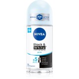 NIVEA Invisible Black &amp; White Pure antiperspirant roll-on 48h 50 ml