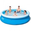 Piscina cu inel gonflabil Bestway® 57266, dimensiune 3.05x0.76 m, strat Triplex PVC