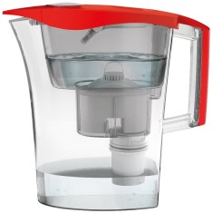 Cana filtranta de apa Laica Germ Stop Predator, rosie
