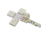 Conector X de 8mm pentru benzi LED de 1 culoare SMD3528