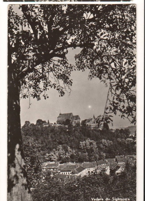 CPIB 16852 CARTE POSTALA - VEDERE DIN SIGHISOARA, RPR