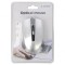 Mouse optic USB negru/argintiu cu cablu 1,35m