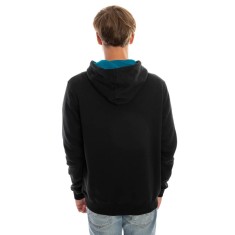 Anaheim Ducks hanorac de bărbați cu glugă Imprint 47 BURNSIDE Hood Jet Black - XL