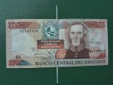 URUGUAY 5 DOLARI 1997 SUPERBA