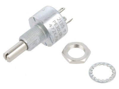 Potentiometru Axial 4.7k&amp;Omega; 3W Linear foto
