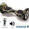 Hoverboard Smart Balance? Premium Brand, Off Road Skull Color, roti 10 inch Bluetooth, baterie Samsung, Boxe incorporate, AutoBalans, Geanta de tra