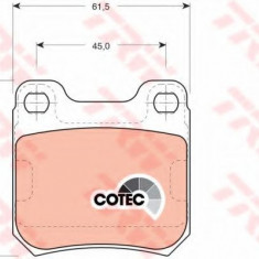 Set placute frana,frana disc OPEL VECTRA B Hatchback (38) (1995 - 2003) TRW GDB915