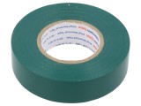 Bandă electroizolantă verde 19mm x 20m