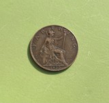 Moneda Anglia 1 Farthing 1920, Europa