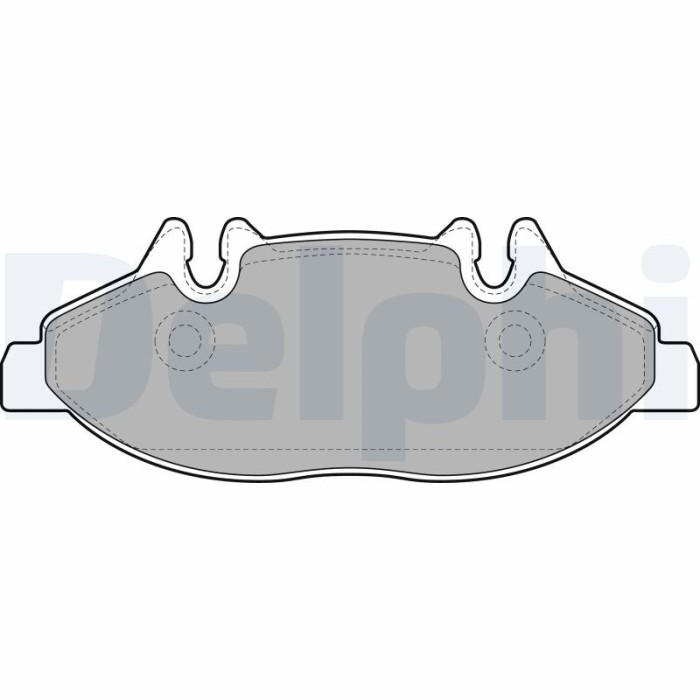 DELPHI LP1947 set placute frana,frana disc
