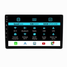 Navigatie Dedicata Audi A4 (2001 - 2008), 9 Inch, 1Gb Ram, 32Gb stocare, Carplay