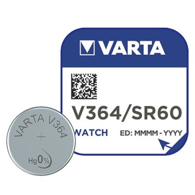BATERIE ARGINT AG1 SR621SW V364 BLISTER 1B VARTA foto