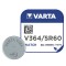 BATERIE ARGINT AG1 SR621SW V364 BLISTER 1B VARTA